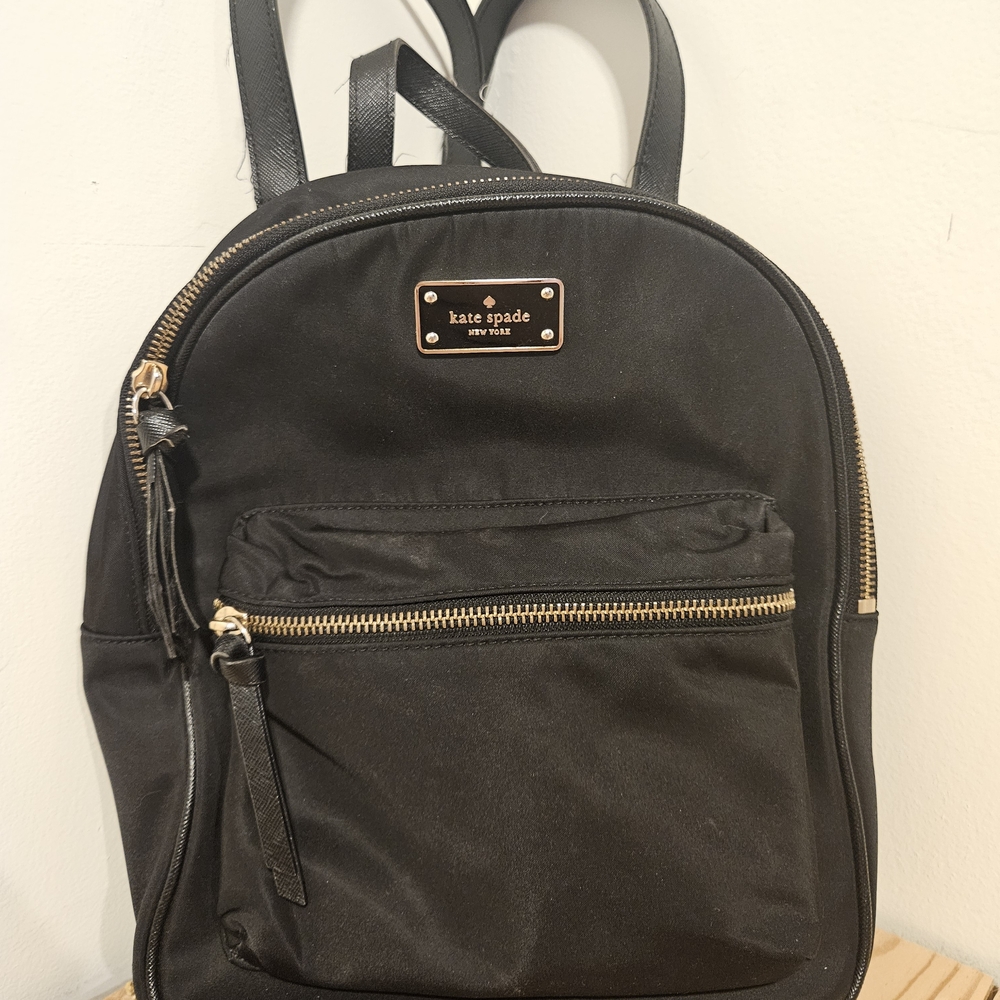 Kate Spade Black Backpack